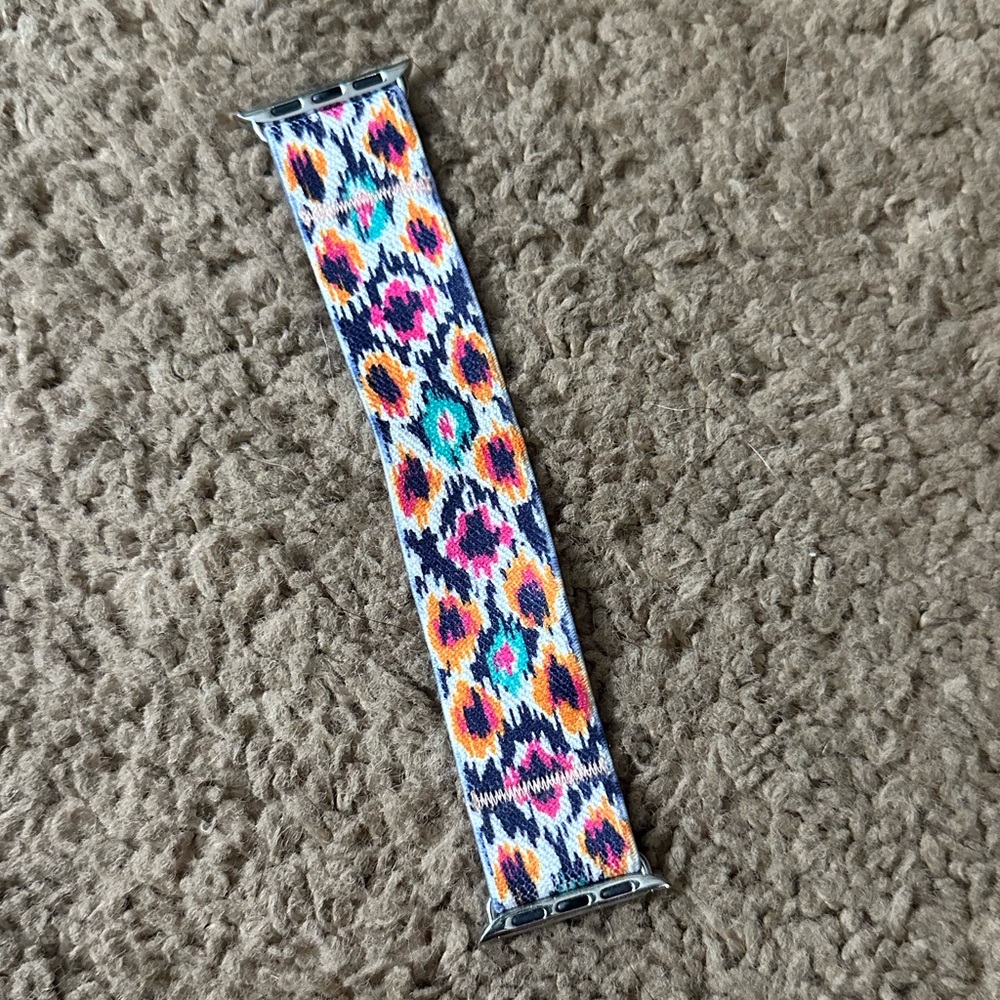 Colorful Patterned Apple Watch Band